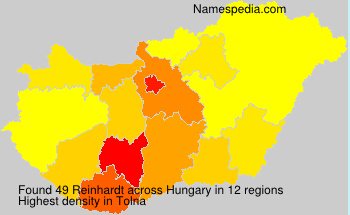 Surname Reinhardt in Hungary Surname Reinhardt in Hungary