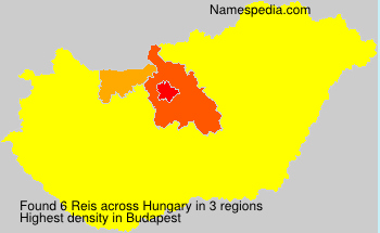 Surname Reis in Hungary Surname Reis in Hungary