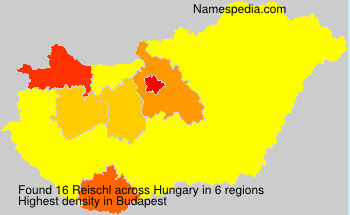 Surname Reischl in Hungary Surname Reischl in Hungary
