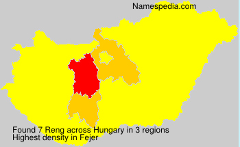 Surname Reng in Hungary Surname Reng in Hungary