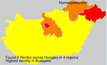Surname Rentko in Hungary Surname Rentko in Hungary