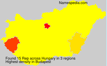 Surname Rep in Hungary Surname Rep in Hungary