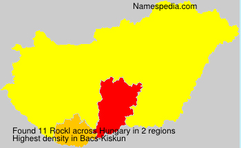 Surname Rockl in Hungary Surname Rockl in Hungary