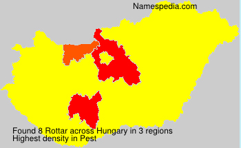 Surname Rottar in Hungary Surname Rottar in Hungary