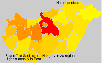 Surname Sagi in Hungary Surname Sagi in Hungary