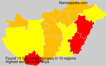 Surname Sal in Hungary Surname Sal in Hungary
