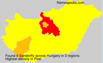 Surname Sandorffy in Hungary Surname Sandorffy in Hungary