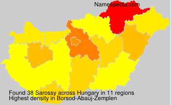 Surname Sarossy in Hungary Surname Sarossy in Hungary