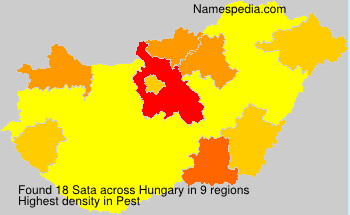 Surname Sata in Hungary Surname Sata in Hungary