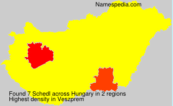 Surname Schedl in Hungary Surname Schedl in Hungary