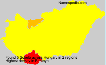 Surname Schelb in Hungary Surname Schelb in Hungary