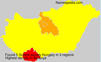 Surname Scherk in Hungary Surname Scherk in Hungary