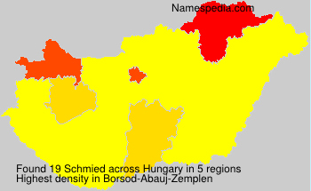 Surname Schmied in Hungary Surname Schmied in Hungary