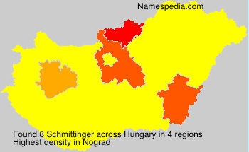 Surname Schmittinger in Hungary Surname Schmittinger in Hungary