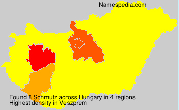 Surname Schmutz in Hungary Surname Schmutz in Hungary