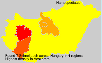 Surname Schnellbach in Hungary Surname Schnellbach in Hungary