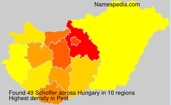 Surname Schoffer in Hungary Surname Schoffer in Hungary