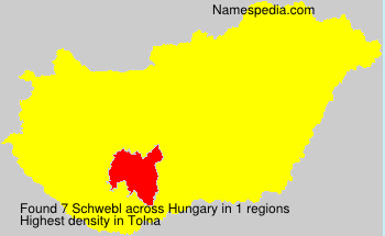 Surname Schwebl in Hungary Surname Schwebl in Hungary