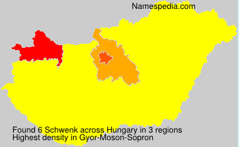 Surname Schwenk in Hungary Surname Schwenk in Hungary