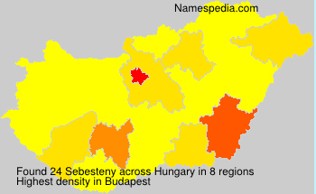 Surname Sebesteny in Hungary Surname Sebesteny in Hungary