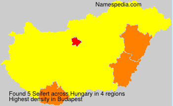 Surname Seifert in Hungary Surname Seifert in Hungary