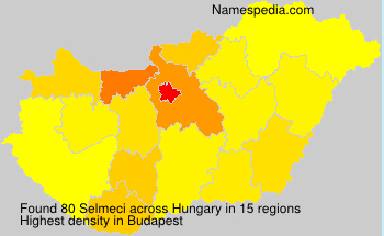 Surname Selmeci in Hungary Surname Selmeci in Hungary