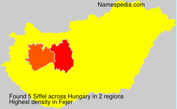 Surname Siffel in Hungary Surname Siffel in Hungary