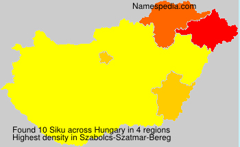 Surname Siku in Hungary Surname Siku in Hungary