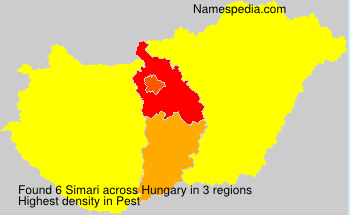 Surname Simari in Hungary Surname Simari in Hungary