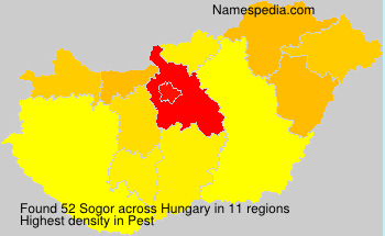 Surname Sogor in Hungary Surname Sogor in Hungary