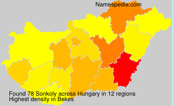 Surname Sonkoly in Hungary Surname Sonkoly in Hungary