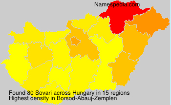 Surname Sovari in Hungary Surname Sovari in Hungary