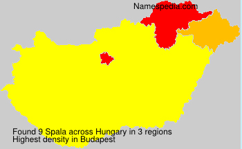 Surname Spala in Hungary Surname Spala in Hungary