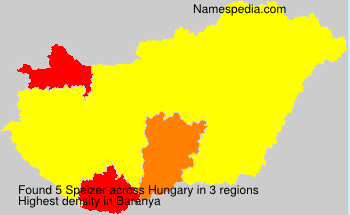 Surname Speizer in Hungary Surname Speizer in Hungary