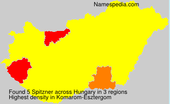 Surname Spitzner in Hungary Surname Spitzner in Hungary