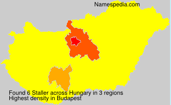 Surname Staller in Hungary Surname Staller in Hungary