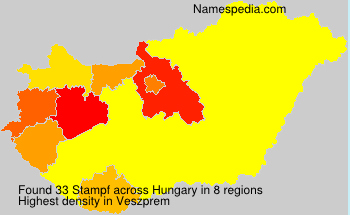 Surname Stampf in Hungary Surname Stampf in Hungary