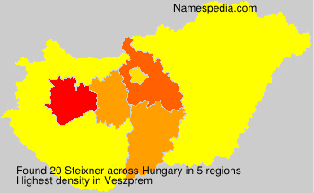 Surname Steixner in Hungary Surname Steixner in Hungary