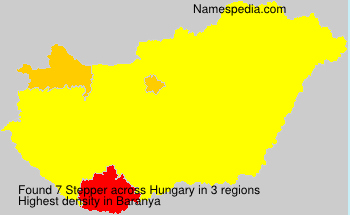 Surname Stepper in Hungary Surname Stepper in Hungary