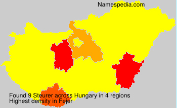 Surname Steurer in Hungary Surname Steurer in Hungary