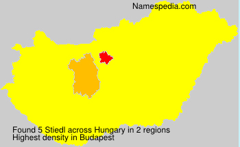 Surname Stiedl in Hungary Surname Stiedl in Hungary