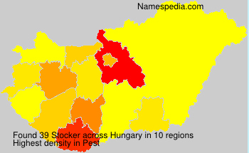 Surname Stocker in Hungary Surname Stocker in Hungary