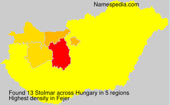 Surname Stolmar in Hungary Surname Stolmar in Hungary