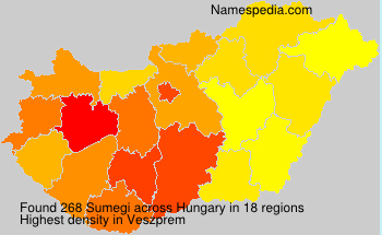 Surname Sumegi in Hungary Surname Sumegi in Hungary