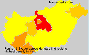 Surname Sveger in Hungary Surname Sveger in Hungary