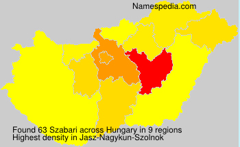 Surname Szabari in Hungary Surname Szabari in Hungary