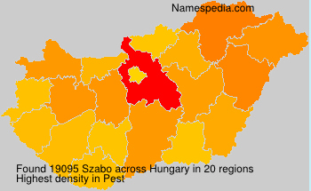 Surname Szabo in Hungary Surname Szabo in Hungary