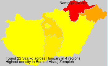 Surname Szalko in Hungary Surname Szalko in Hungary
