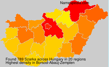 Surname Szarka in Hungary Surname Szarka in Hungary