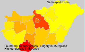 Surname Szauer in Hungary Surname Szauer in Hungary